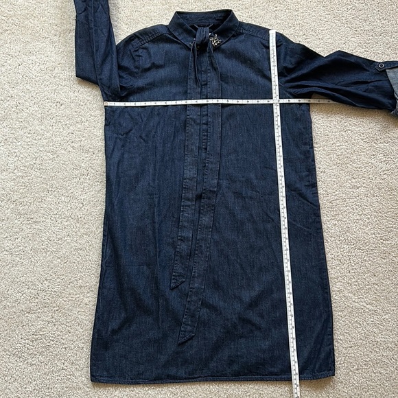 NWT LOFT Denim MP Dress - Picture 9 of 11